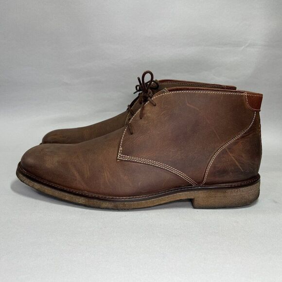 Johnston & Murphy Copeland Chukka Boots Men\'s‎ Size 15 Brown Leather Shoes main image 13